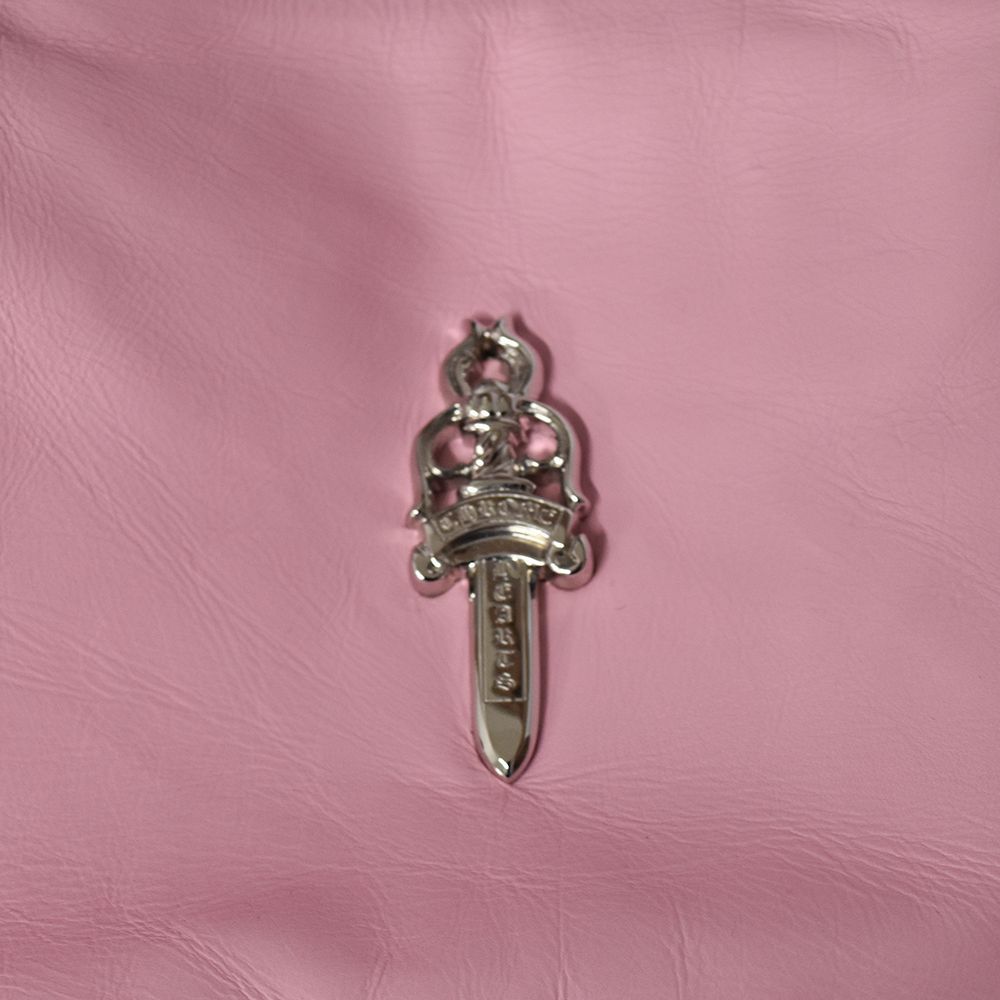 未使用品】CHROME HEARTS DAGGER BAG PINK ダガー ハンドバッグ