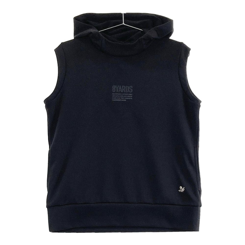 サイズ：L 8YARDS ハチヤーズ フード付 ベスト ブラック系