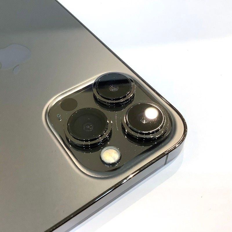 Apple - iPhone13Pro 128GB Apple アイフォン A2636 本体 箱有 IMEI〇(KDDI) バッテリー最大90%カラー グラファイト 箱 シムピン付き　【中古】KB-8481 iPhone13Pro 128GB Apple アイフォン A2636 本体 箱有 IMEI〇