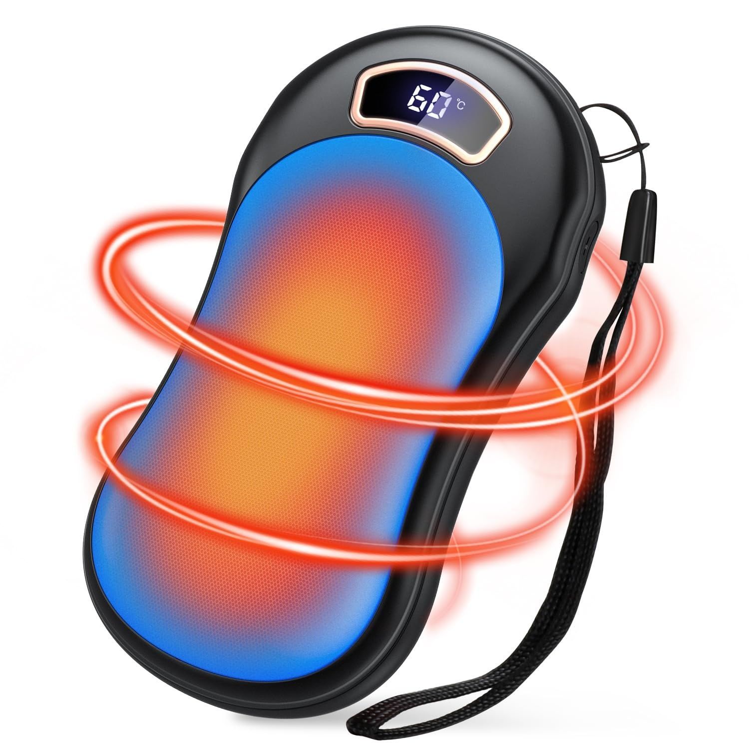 健康用品 SAMONIC 充電式カイロ 電気カイロ 12000mAh大容量 21階段温度