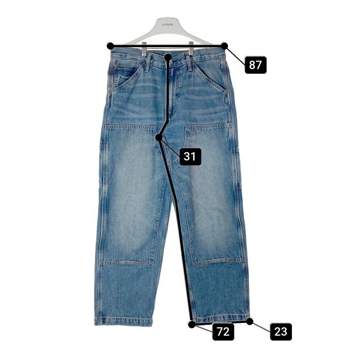 ☆LEVI'S リーバイス PC9-A7367-0003 568 ダブルニー デニムパンツ