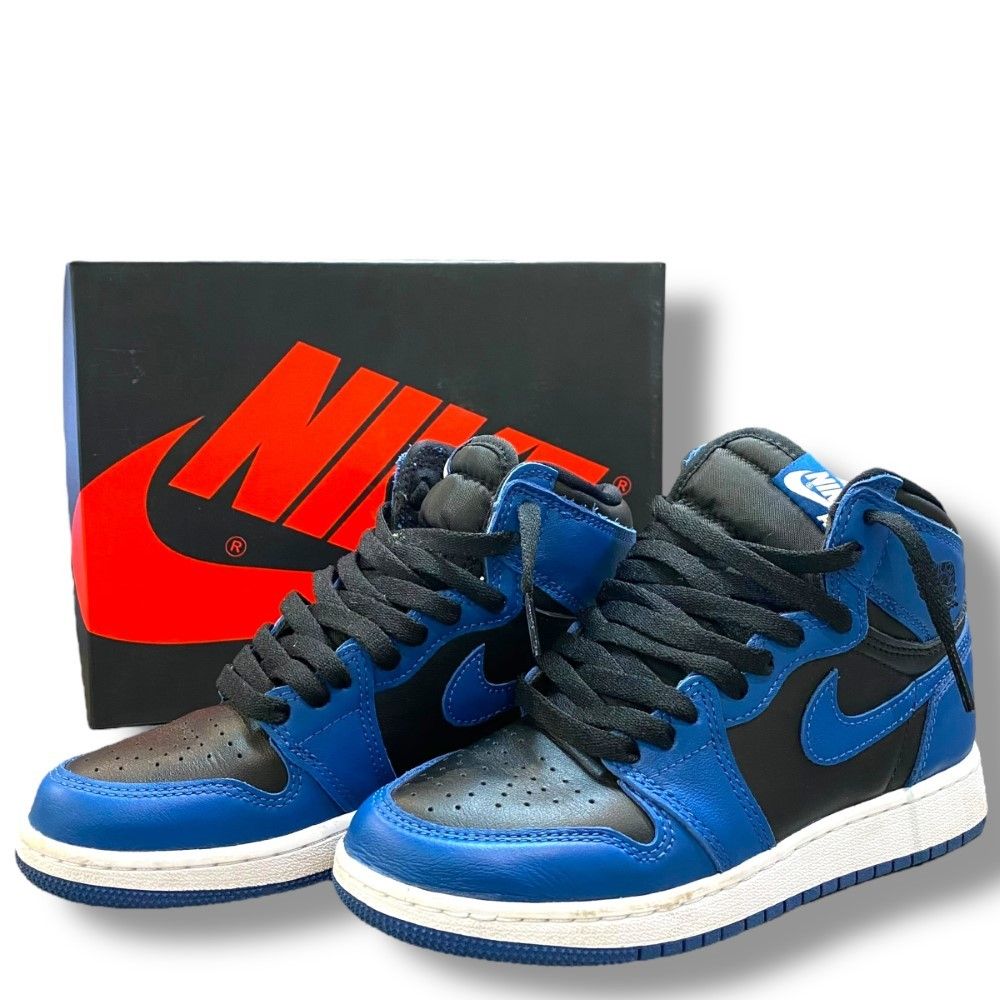 23cm NIKE AIR JORDAN 1 RETRO HIGH OG GS Dark Marina Blue 