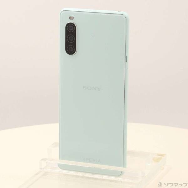 品〕 Xperia 10 II 64GB ミント SOV43 注文 auロック解除SIMフリー【377】