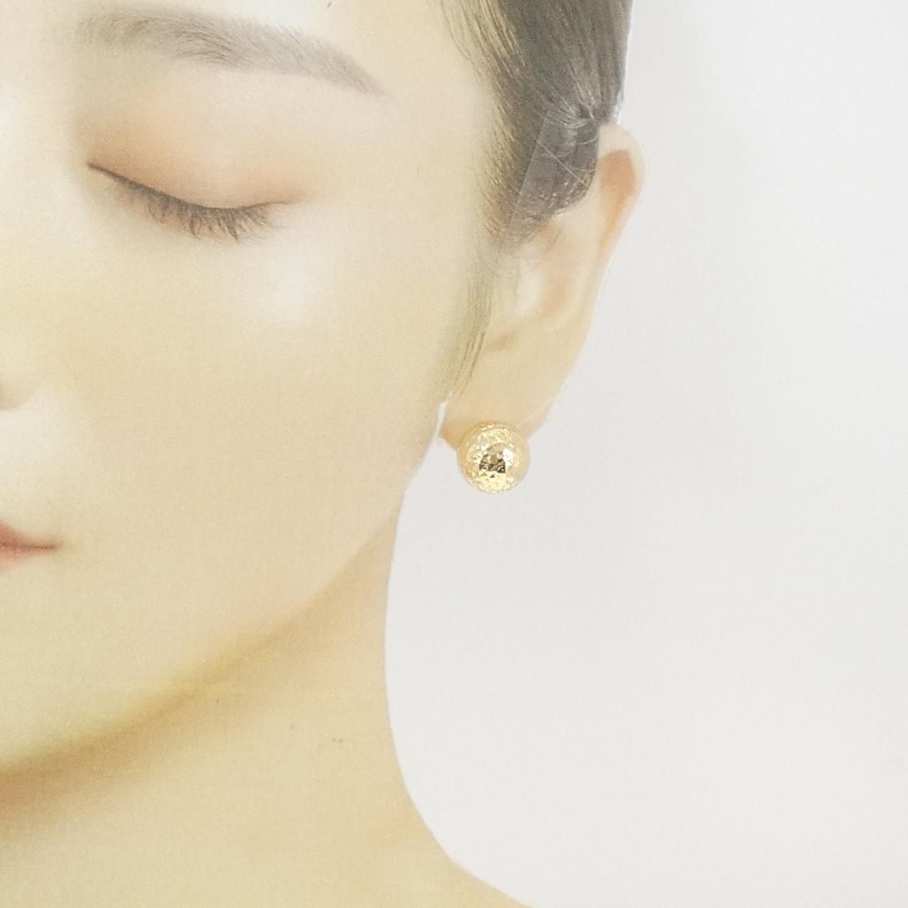 ete K18YG ピアス　両耳 K18YG ピアス K18YG フープ ピアス（ピアス（両耳用））｜ete（エテ