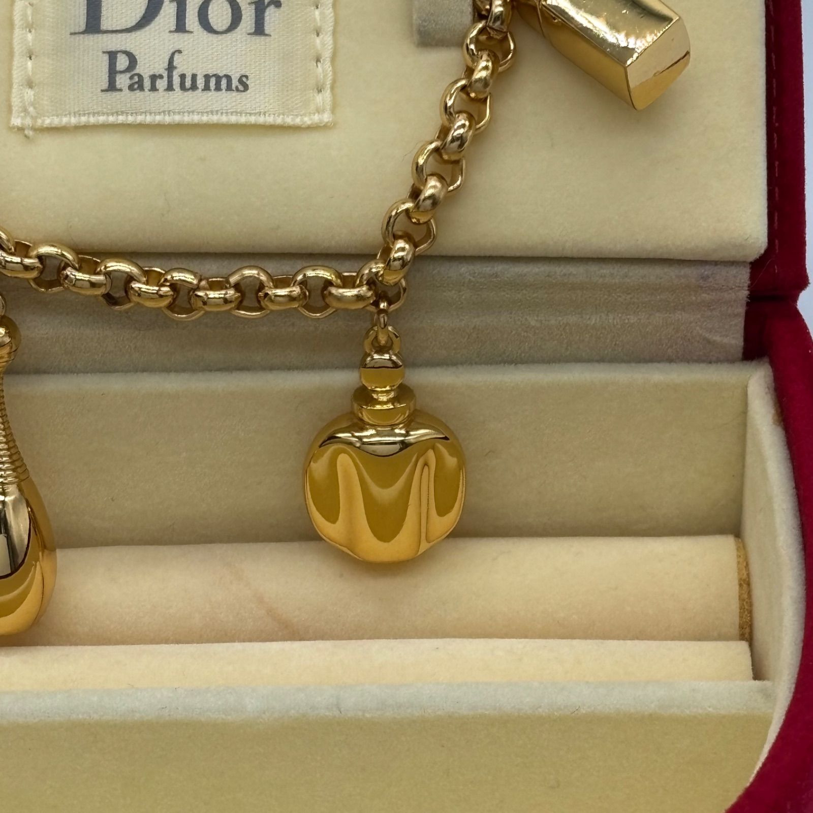 極美品 クリスチャン ディオール　ロゴ　ブレスレット　ゴールド　アクセサリー Christian Dior - クリスチャンディオール ロゴ ゴールド