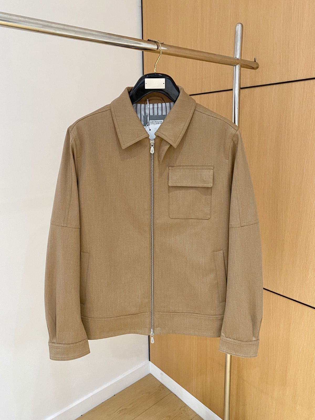 カーキM~3XL○数量限定○在庫限り【送料無料】ブルネロクチネリ