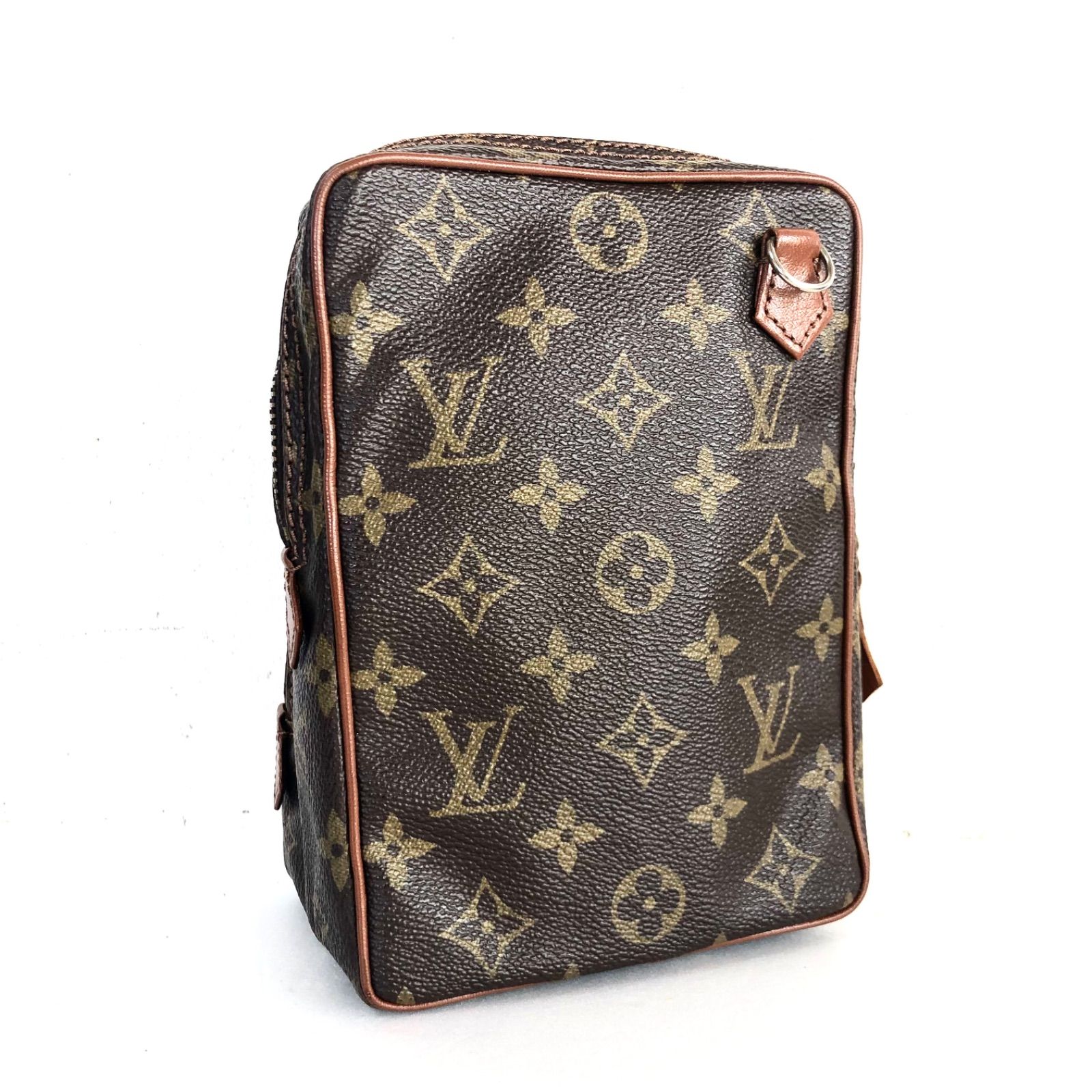 □良品□鑑定済み□LOUIS VUITTON ルイヴィトン モノグラム ミニアマゾン ショルダーバッグ 肩がけ 斜めがけ クロスボディ M45238  PVC×レザー(豚革) ブラウン ECLAIR社製ファスナー - メルカリ