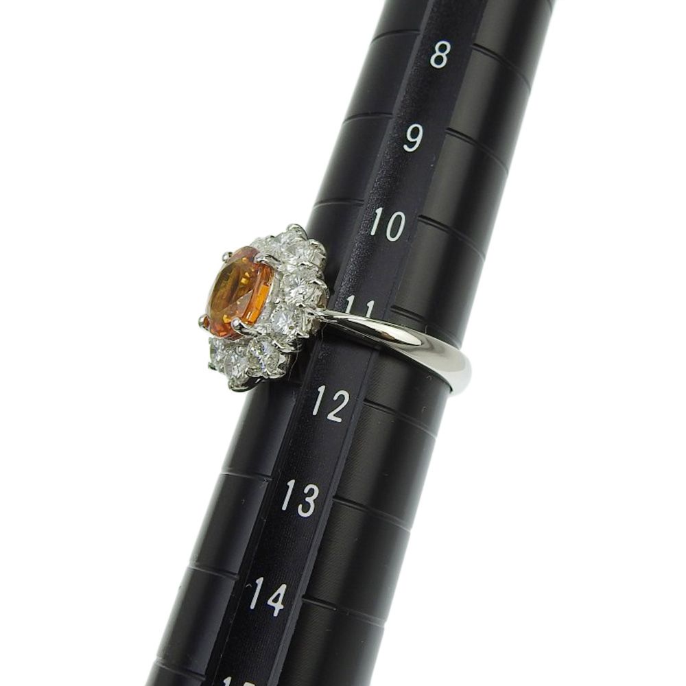 PT900 サファイヤ リング 1.30CT Pt900 プラチナ リング サファイア