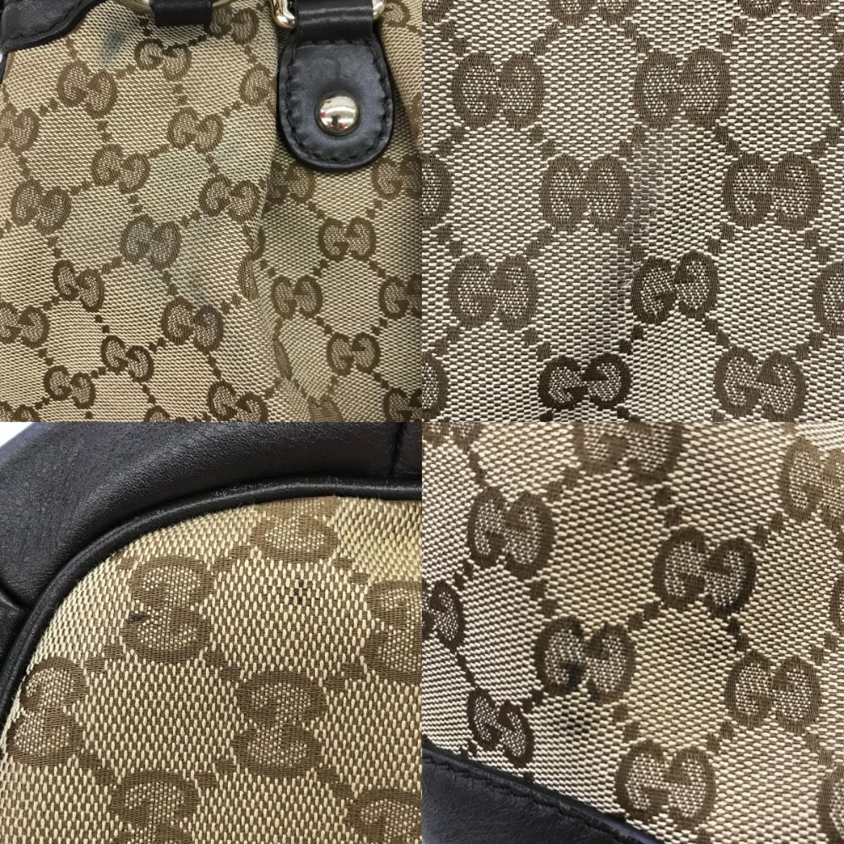 GUCCI グッチ ハンドバッグ GGキャンバス スーキー ストラップ付 2WAY