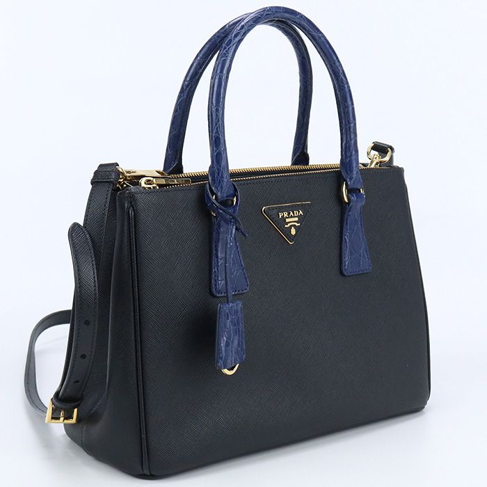 PRADA プラダ ミディアムバッグ ガレリア 1BA863 トートバッグ ...