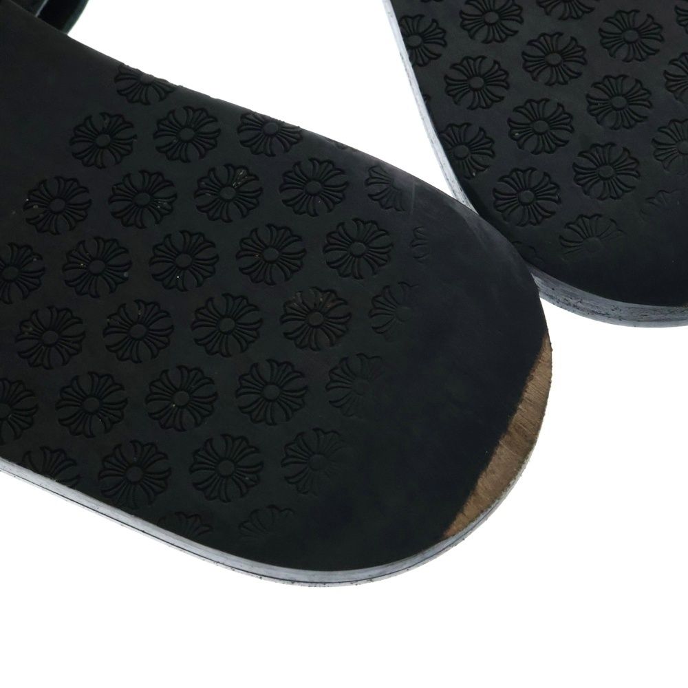 クロムハーツ Matty Boy CHOMPER レザーサンダル 新品未使用 CHROME HEARTS (クロムハーツ) MATTY BOY CHOMPER SLIDE