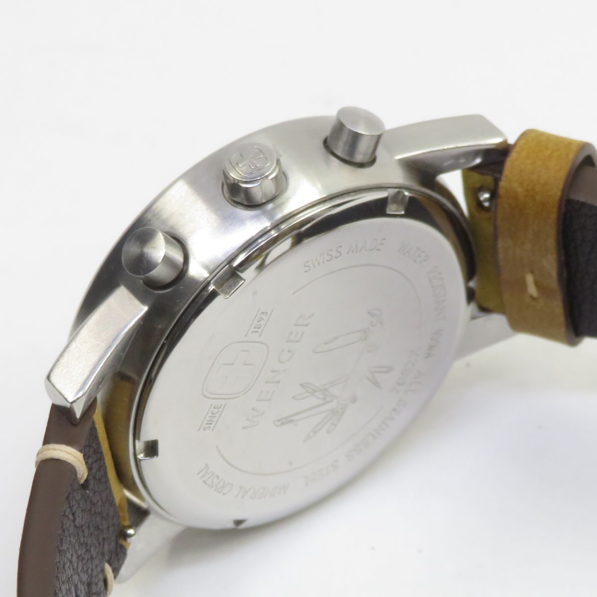 WENGER ウェンガー コマンドクロノ 7082X クオーツ 腕時計 ※中古