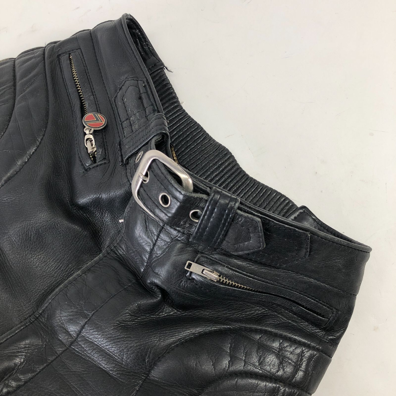 KOMINE コミネ excellence レザーパンツ Lサイズ 黒 ブラック KOMINE コミネ excellence レザーパンツ Lサイズ 黒 ブラック