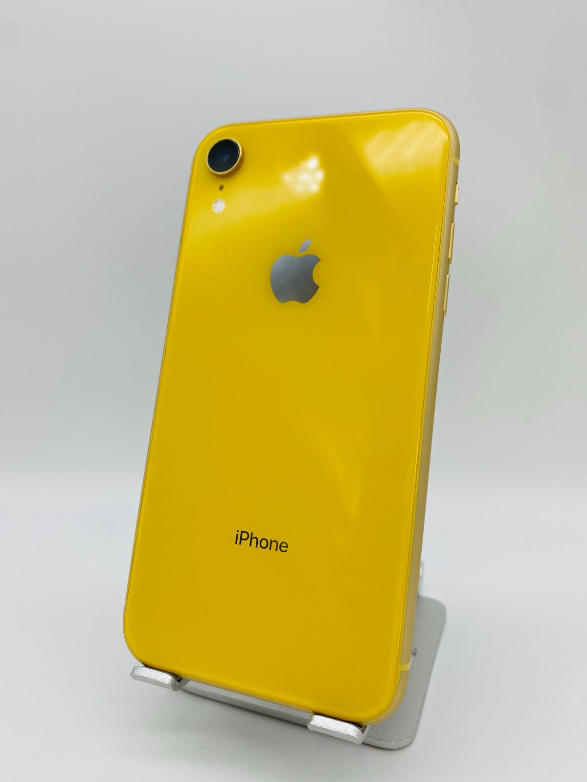 ☆美品☆iPhoneXR 128GB イエロー/新品バッテリー/シムフリー/おまけ