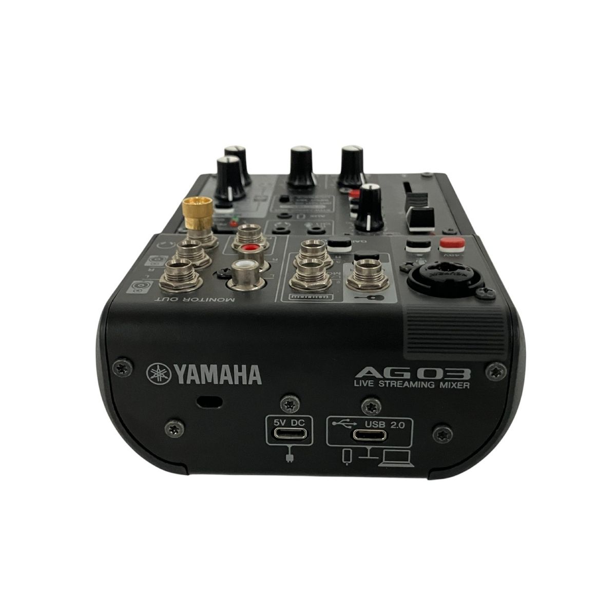 YAMAHA AG03 MK2 3チャンネル ライブストリーミング ミキサー