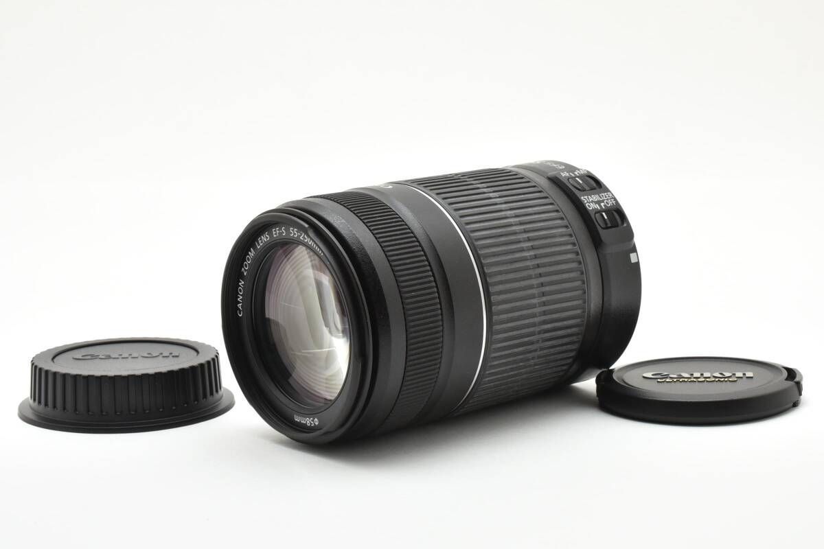 上品 キヤノン Canon EF-S 55-250mm F4-5.6 IS II 望遠ズームレンズ L63 6775
