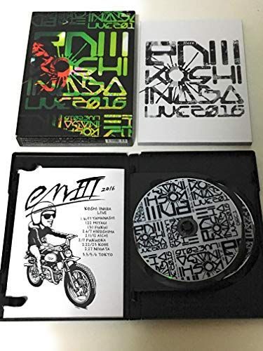 Koshi Inaba サイン色紙 LIVE 2010 enⅡ 稲葉浩志 直筆サイン入り色紙 KoshiInaba Live 2010 enII オフィシャル