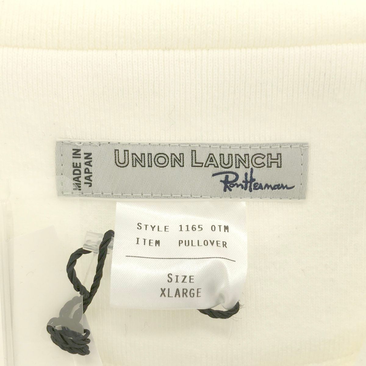 UNION LAUNCH ユニオン ランチ 22AW Ron Herman別注 Half Zip