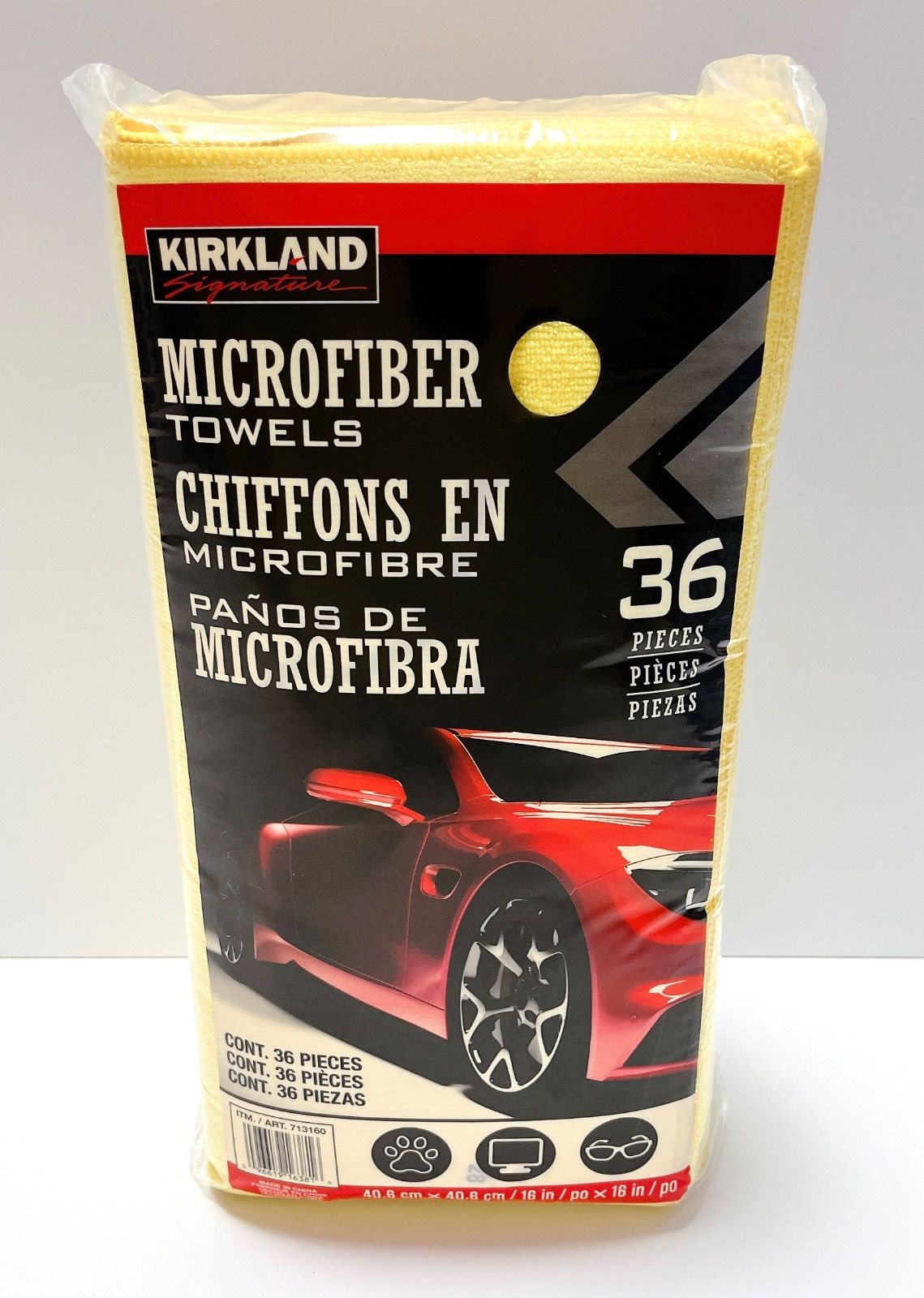 36枚×3袋 コストコ KIRKLAND カークランド マイクロファイバータオル