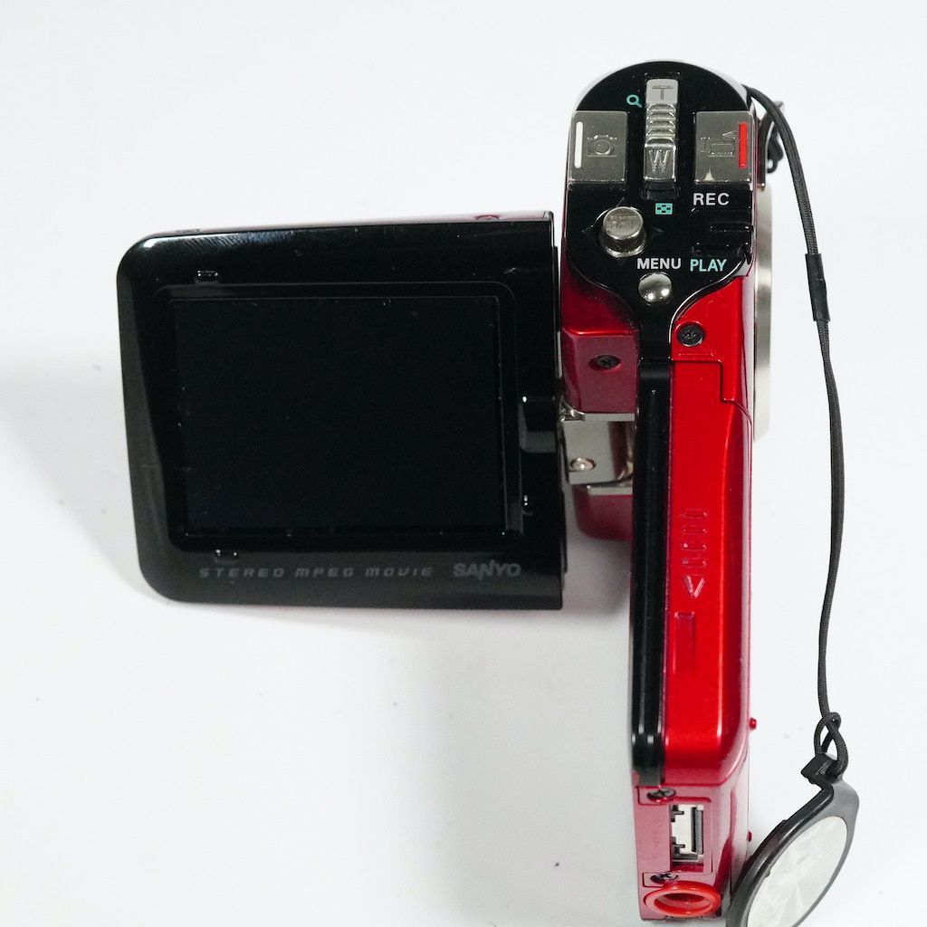 SANYO サンヨー Xacti DMX-C6 レッド 動作OK 1週間保証 /1438