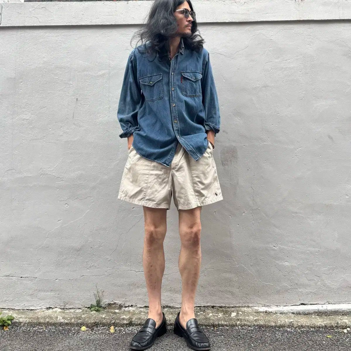 ポロ コットン ハーフパンツ
