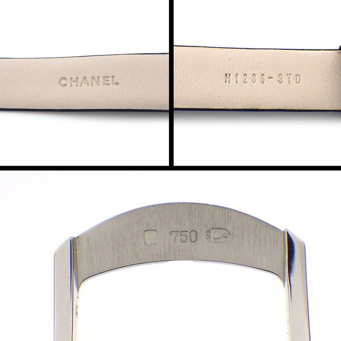 シャネル CHANEL 腕時計 カメリア H1187 ダイヤベゼル 4ポイント