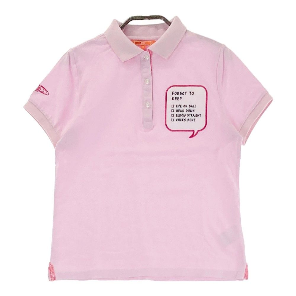 BEAMS - ビームスゴルフ  beamsgolf ポロシャツ　ピンク 中古 メンズ ビームスゴルフ BEAMSGOLF 半袖ポロシャツ S ピンク