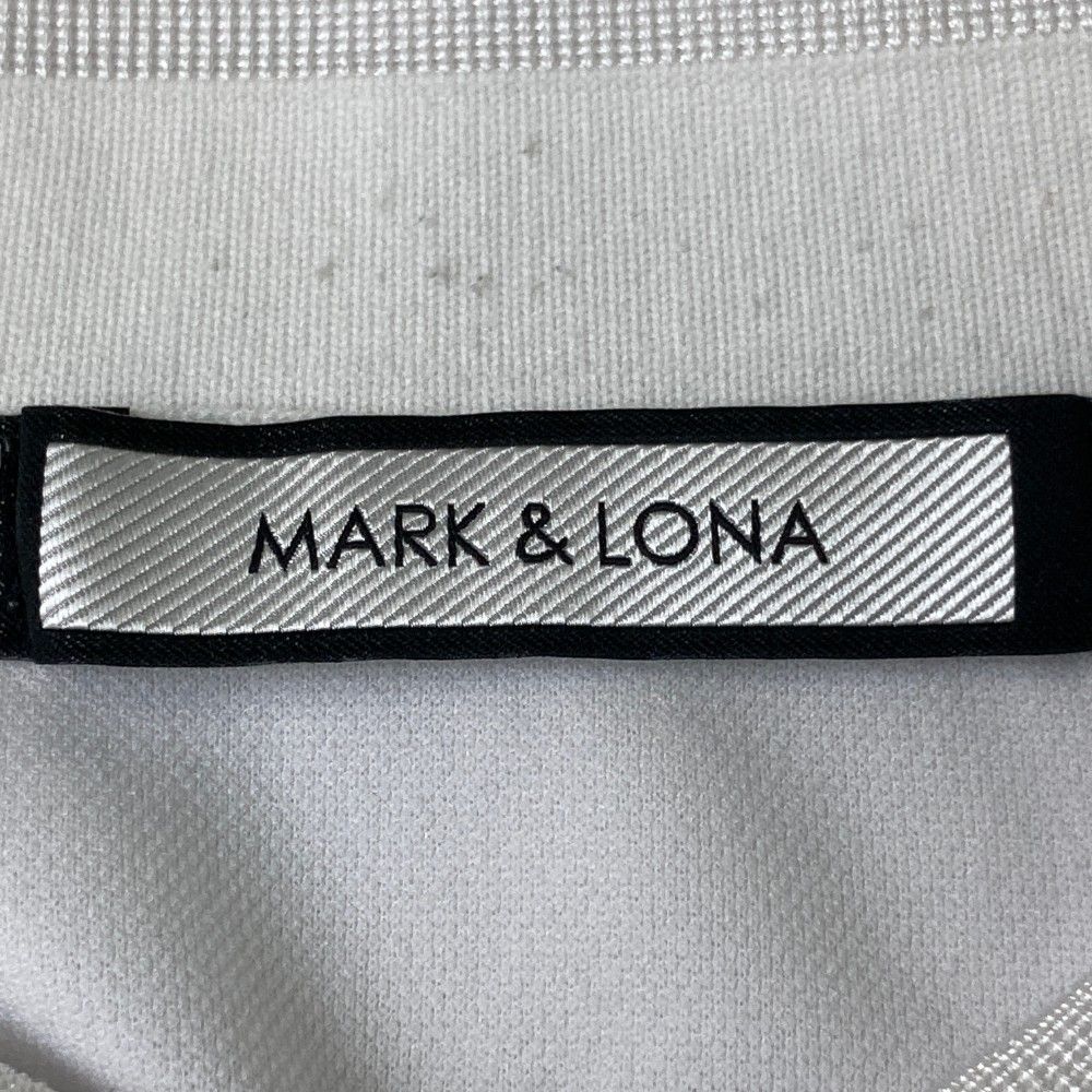 サイズ：38 MARK&LONA マークアンドロナ ノースリーブポロワンピース