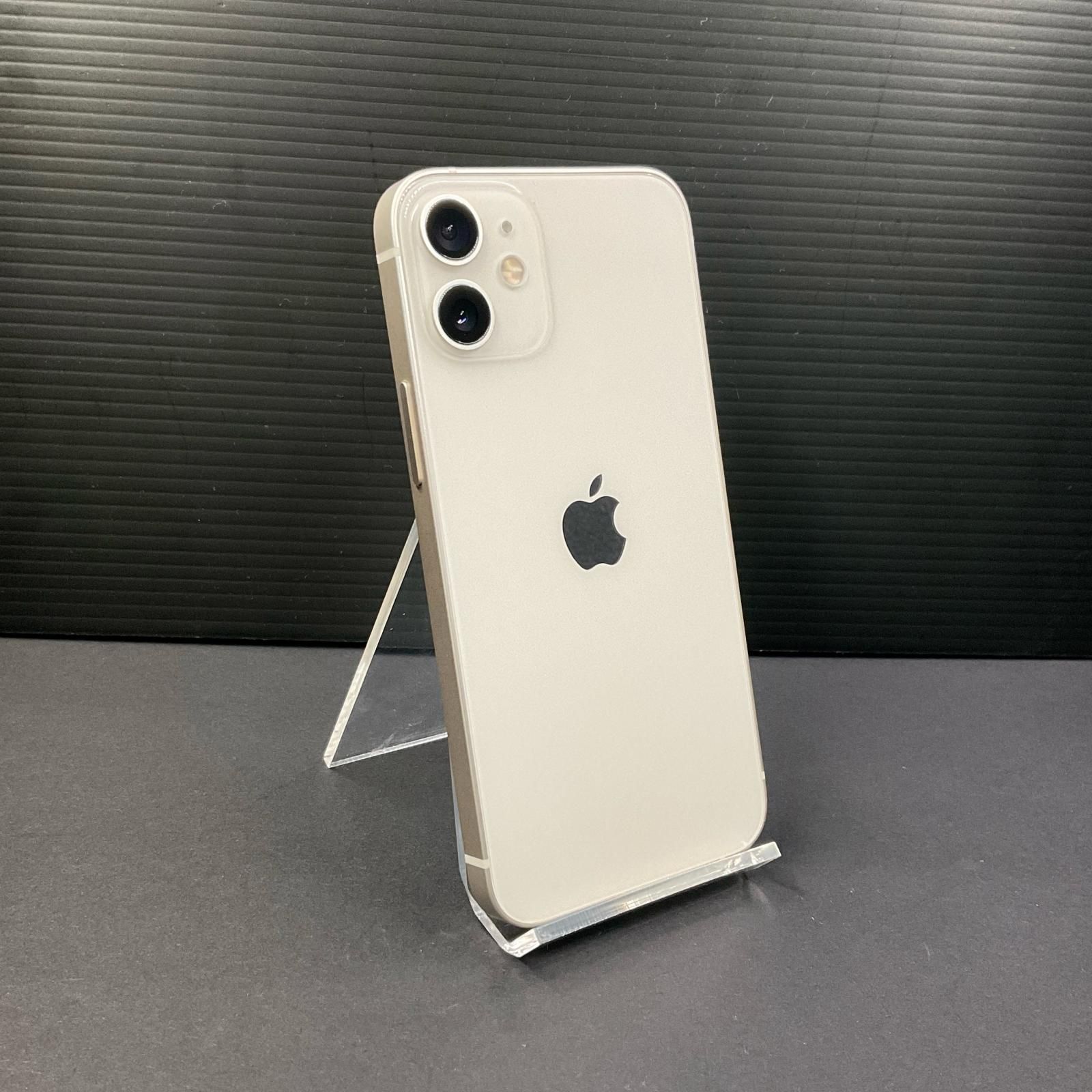 【全額返金保証】【最速発送】Apple iPhone 12 mini 64GB ホワイト docomo 超美品 動作確認済 83% 白ロム