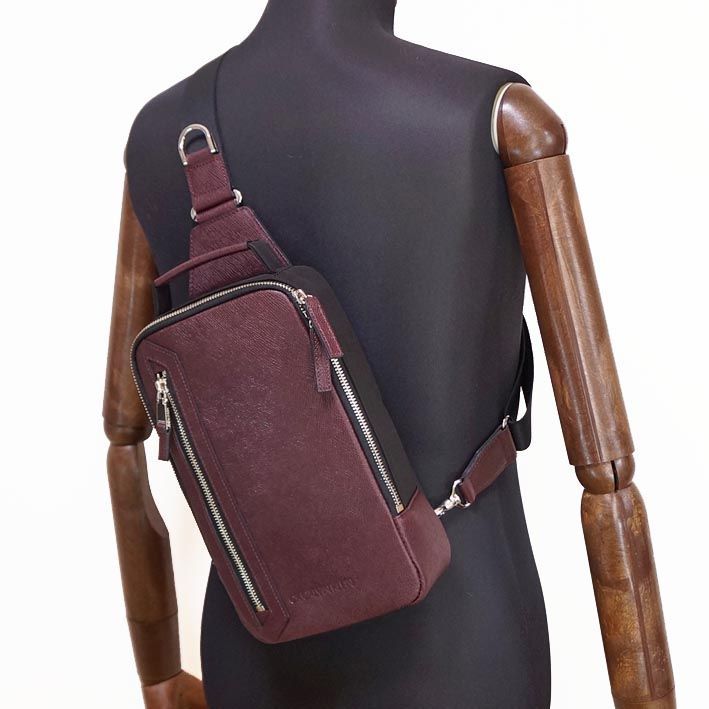 CKカルバンクライン CK CALVIN KLEIN 牛革 ボディバッグ ウィッシュ 