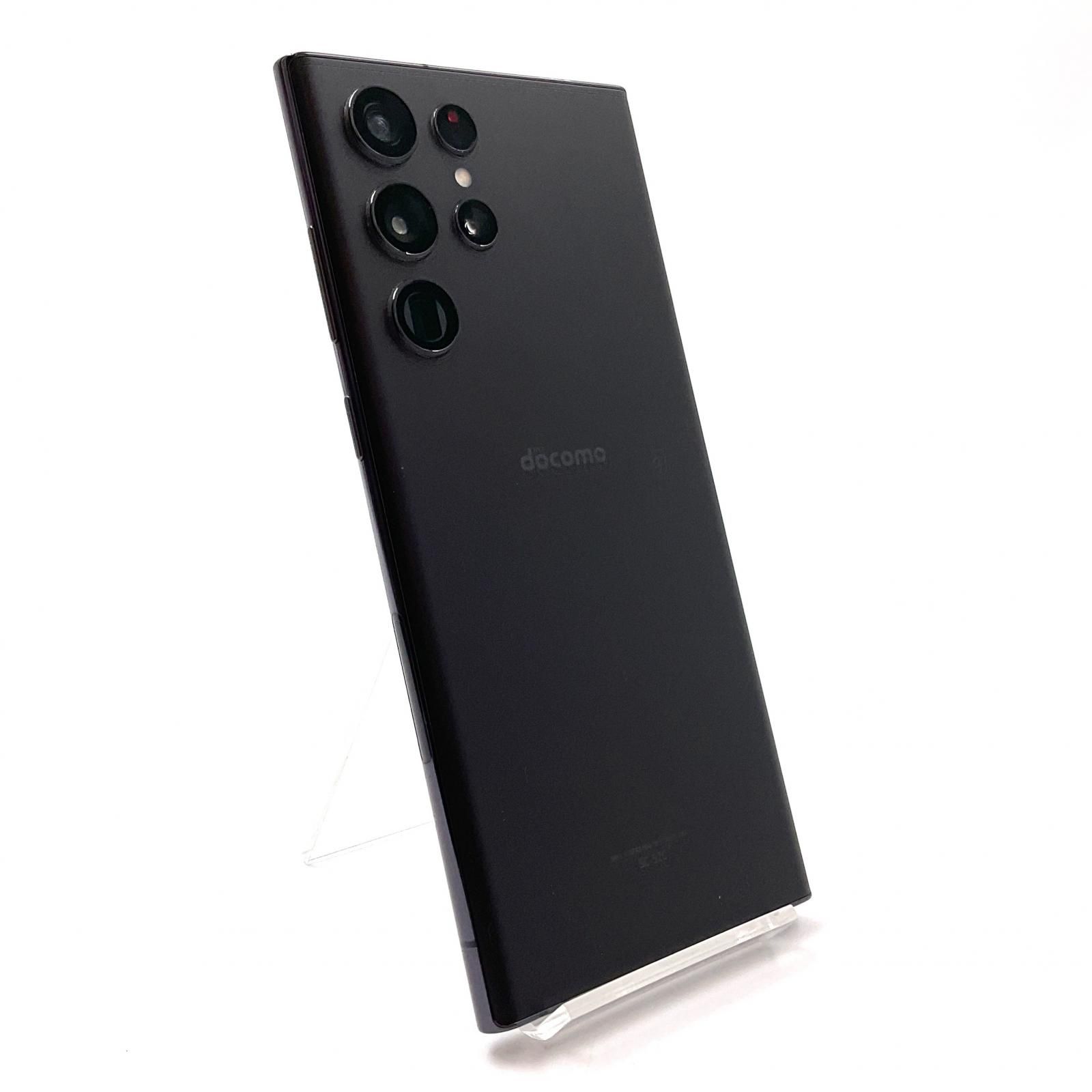 SAMSUNG Galaxy S22 Ultra 256GB ファントムブラック docomo SC