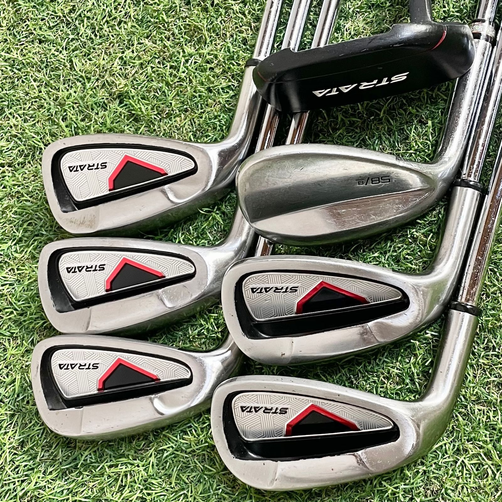 貴重レフティ！キャロウェイ ストラータ ゴルフクラブ 10本 UNI メンズ 左 貴重レフティ！】Callaway STRATA キャロウェイ ストラータ