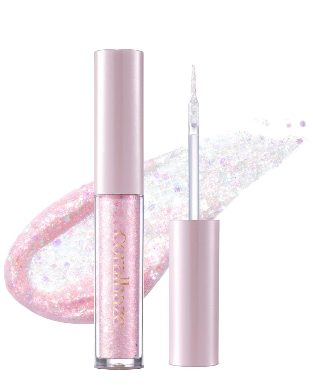 コーラルヘイズ スターダスト グリッター03 グラビティ 涙袋 リキッド グリッターアイシャドウ ラメ 透明感 崩れにくい 密着力 速乾 にじみにくい キラキラメイク プチプラ 韓国メイク coralhaze公認