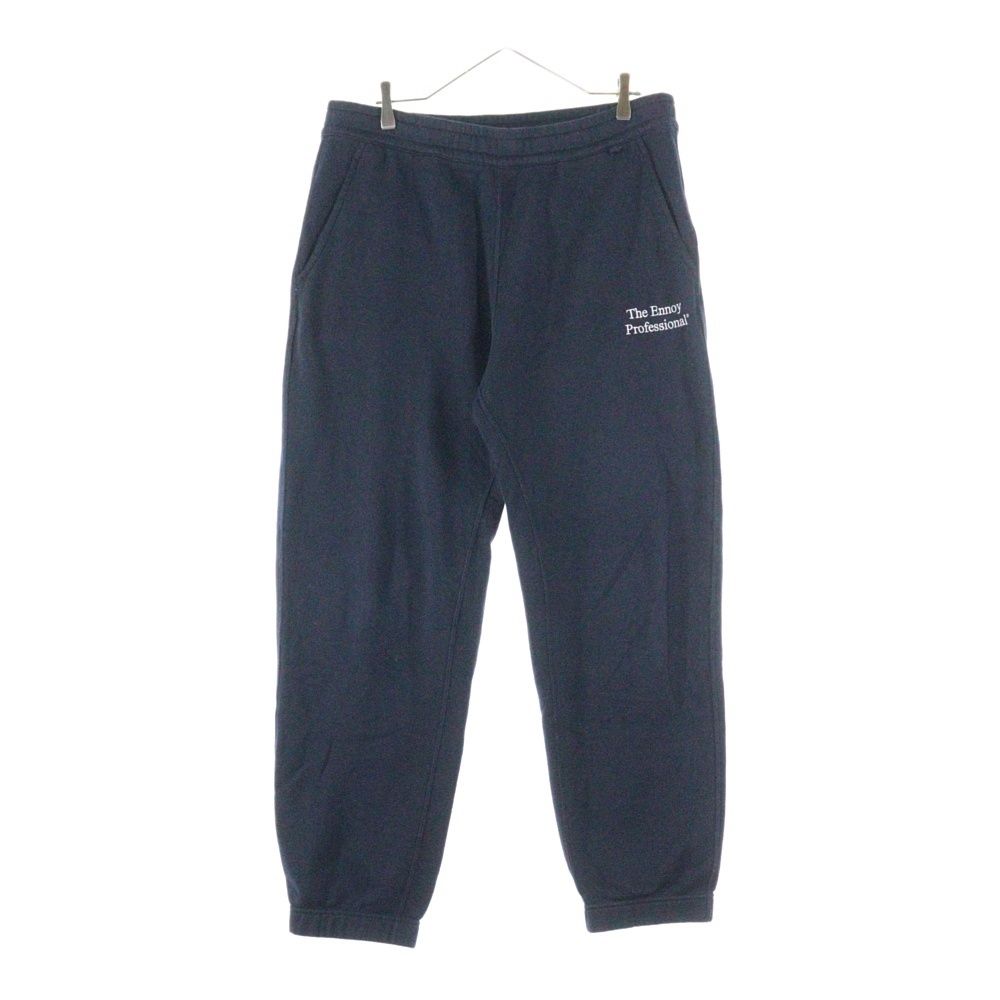 The Ennoy Professional エンノイプロフェッショナル 20AW Sweatpants ロゴ刺繍 スウェットパンツ ネイビー AW20BRENPT01NTL