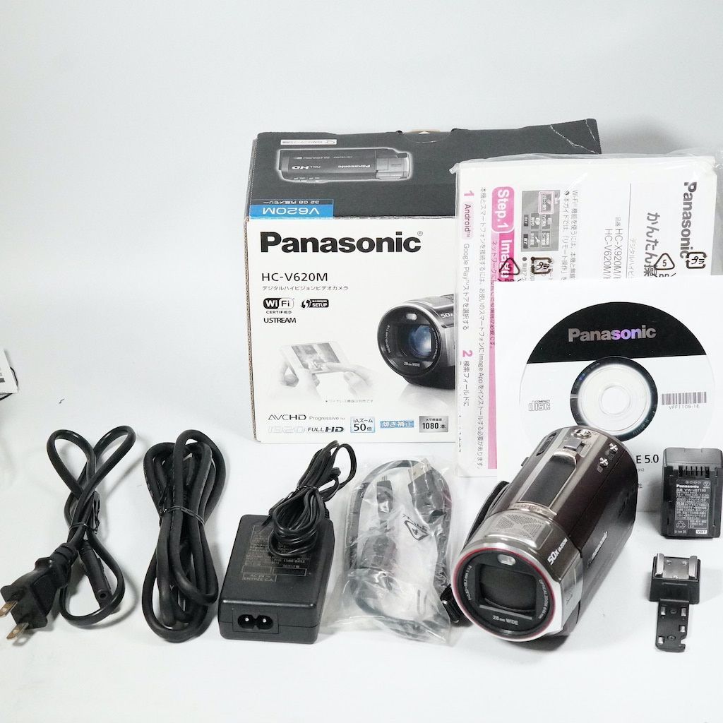 Panasonic HC-V620M ビデオカメラ Amazon.co.jp: パナソニック(Panasonic) デジタルハイビジョンビデオ
