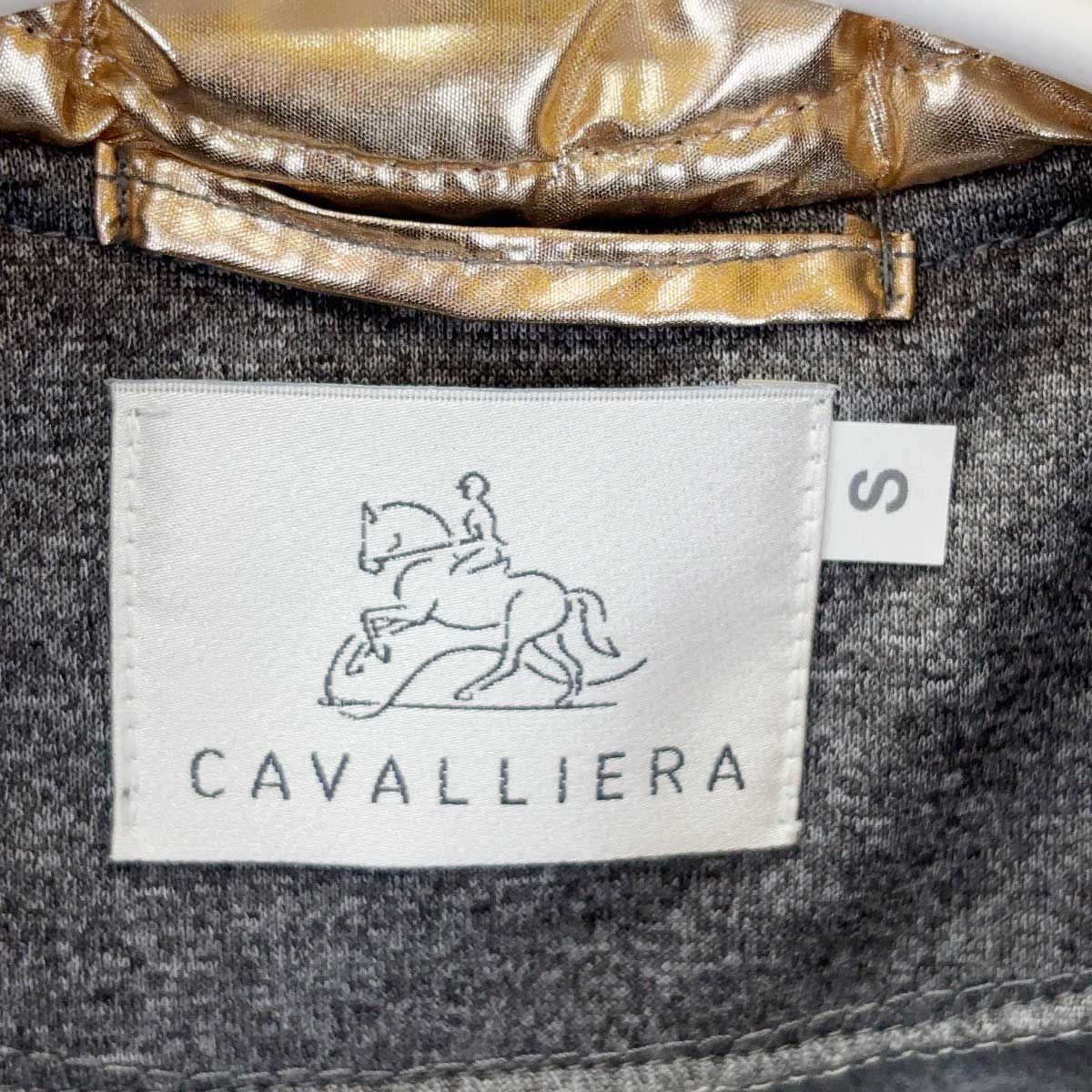 ♥ CAVALLIERA ライディングベスト Waterproof S ローズゴールド 619-102120 レディース 乗馬 馬術