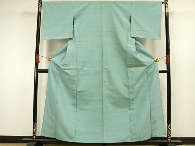 平和屋着物▽上質な色無地 単衣 蘇芳色 正絹 逸品 未使用 AAAZ1670fy