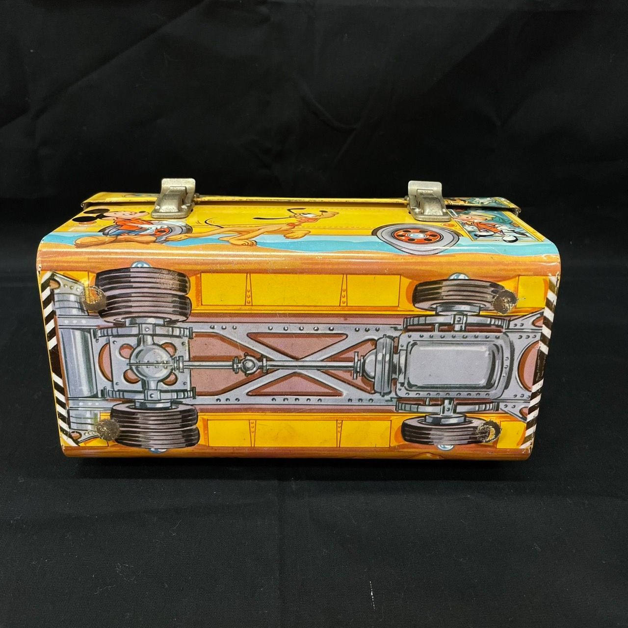 ヴィンテージ アラジン ウォルト・ディズニー スクールバス ランチボックス