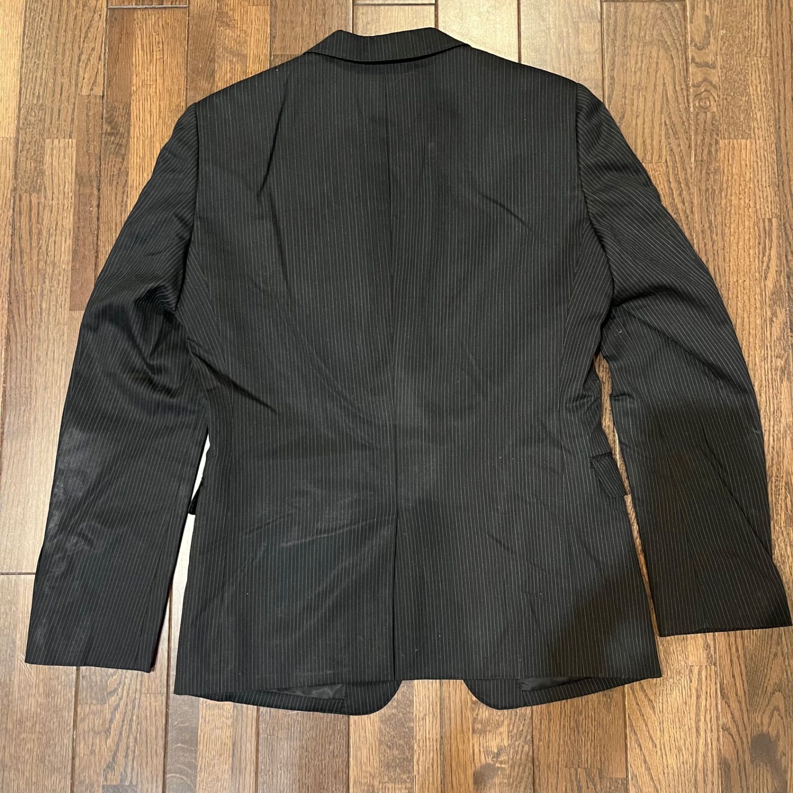 スーツ 上下セット MODA RITORNO YA-4 ブラック ストライプ