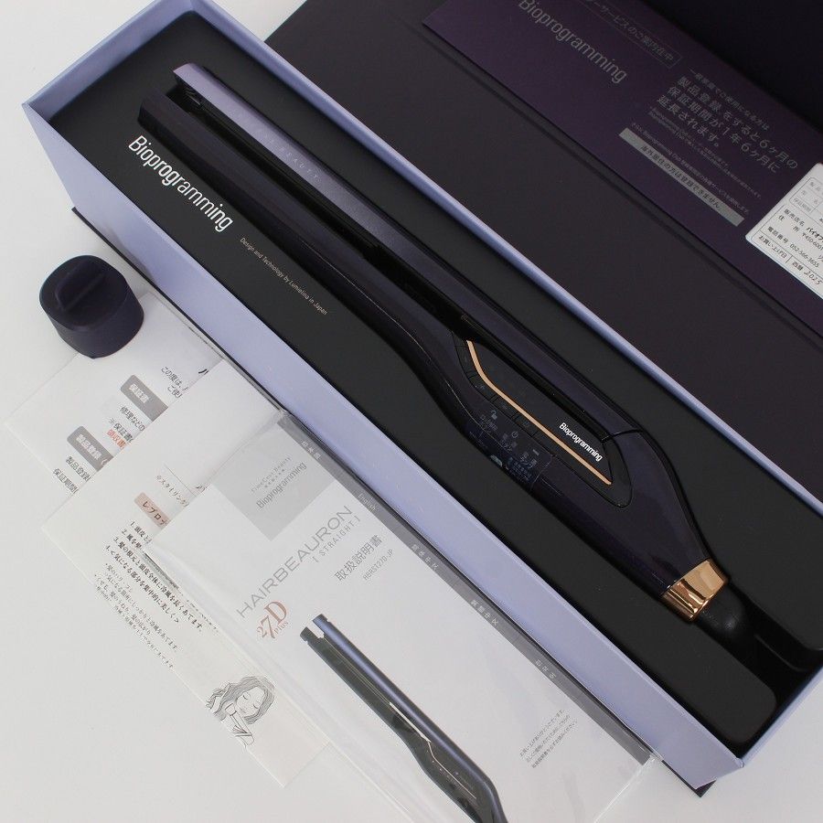 ヘアビューロン 27D Plus ストレート HBRST27D-JP バイオプログラミング ヘアアイロン コテ リュミエリーナ 本体