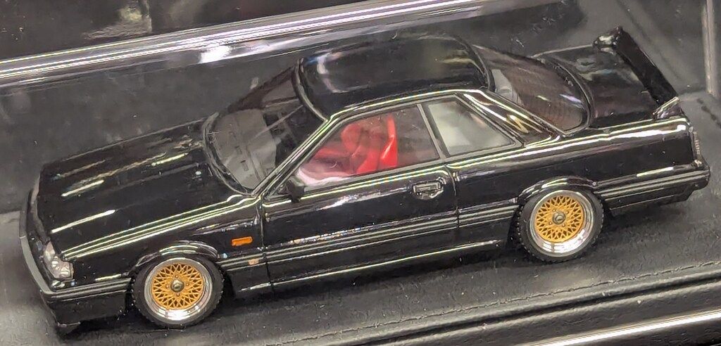 ignition model 1|43 Nissan Skyline GTS-R R31 Black IG0979