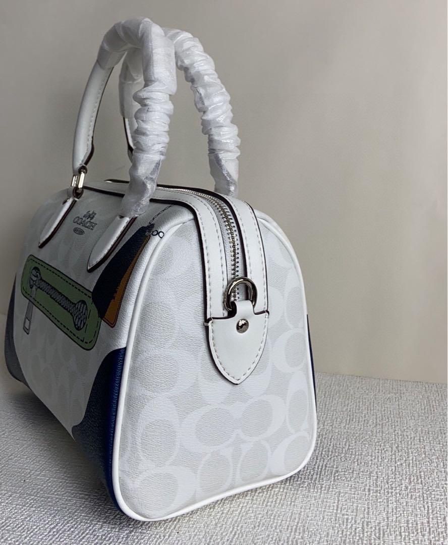 COACH グラフィティ ジップ クロスボディ ボストン クロスボディバッグ  