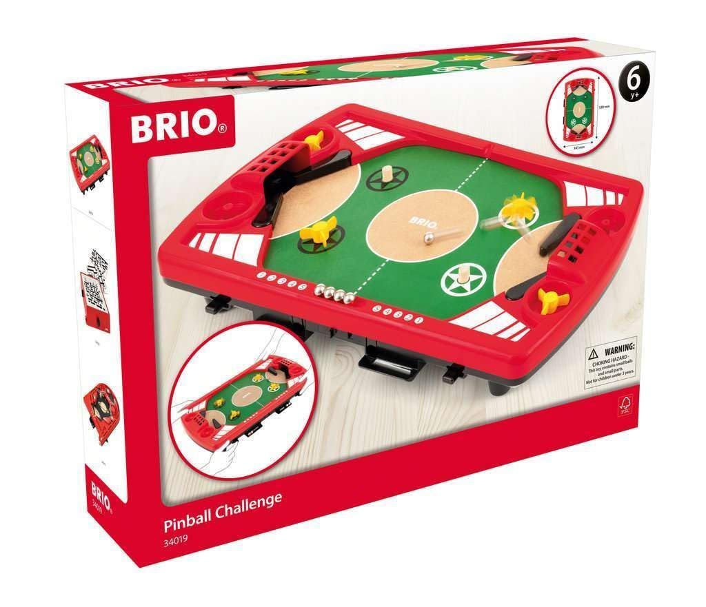 商品 BRIO ブリオ ピンボールバトル 対戦式 木のおもちゃ 知育玩具 ボードゲーム 34019