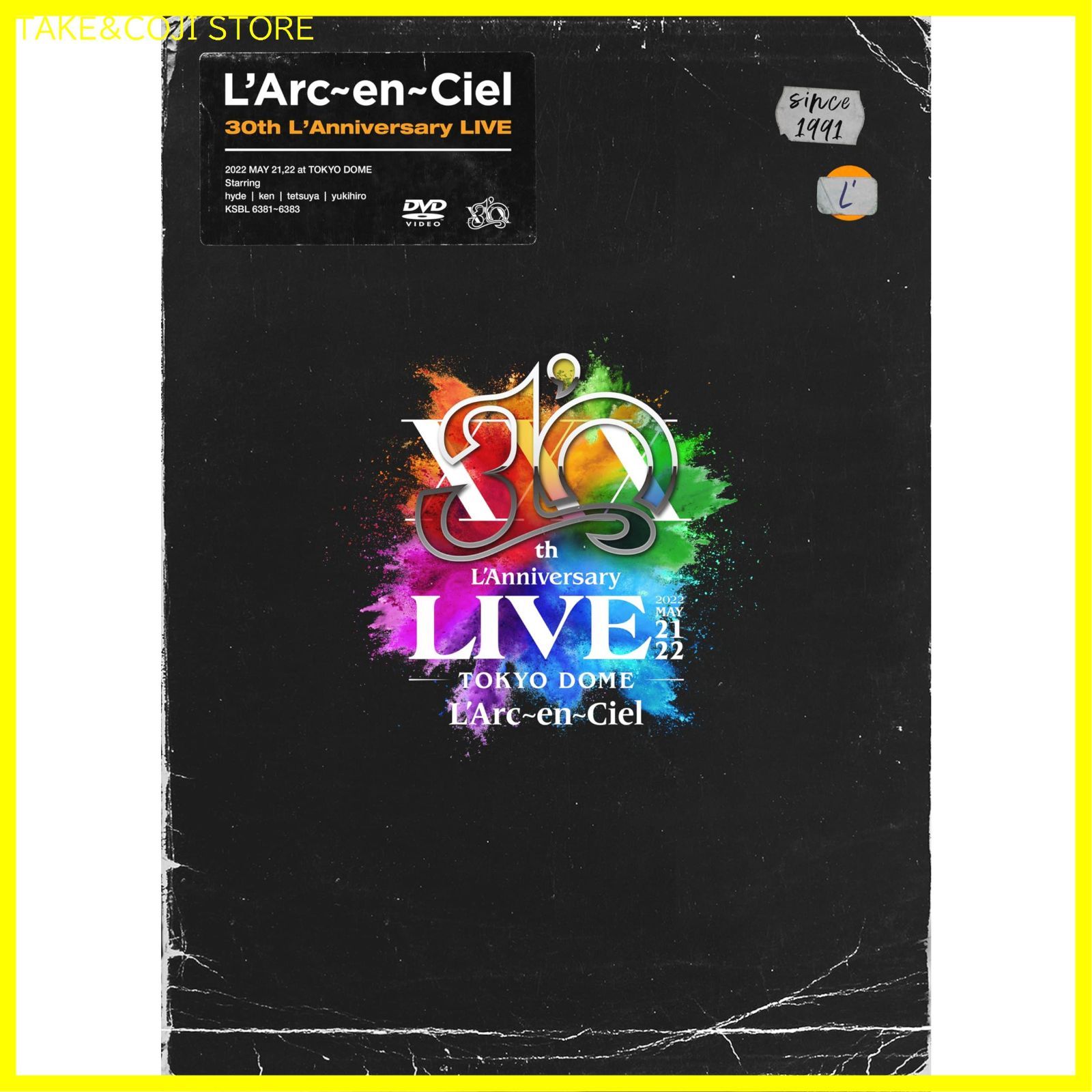 新品未開封】L'Arc?en?Ciel 30th L'Anniversary LIVE (通常盤) (DVD 