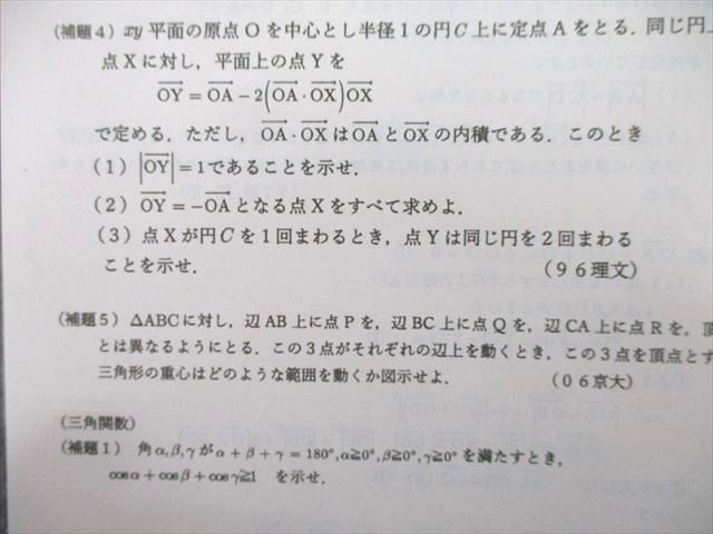 UJ25-119 駿台 京都大学 京大理系数学/数学XS/数学ZS/数学研究SK