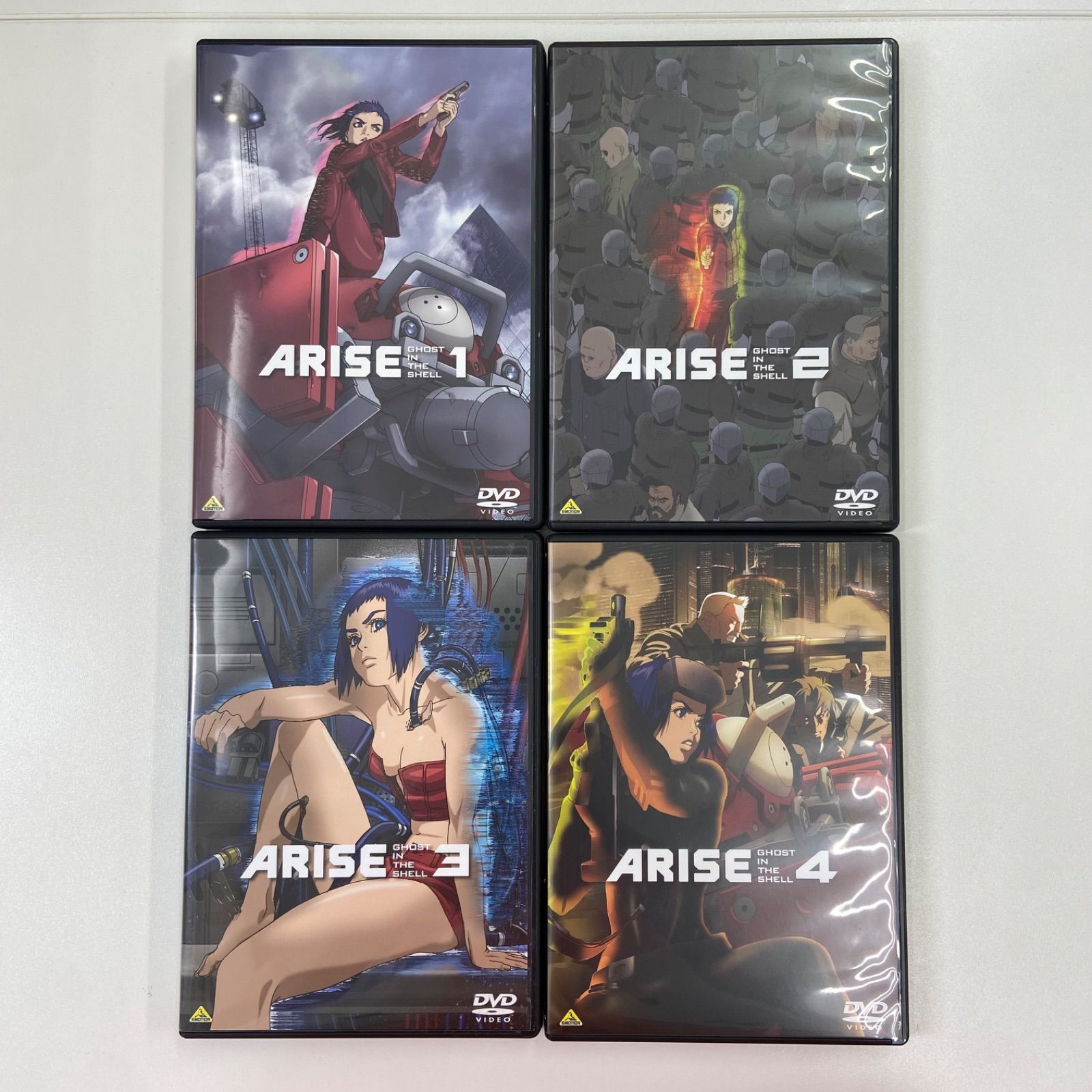 ARISE 攻殻機動隊 1〜4巻 セット DVD - メルカリ