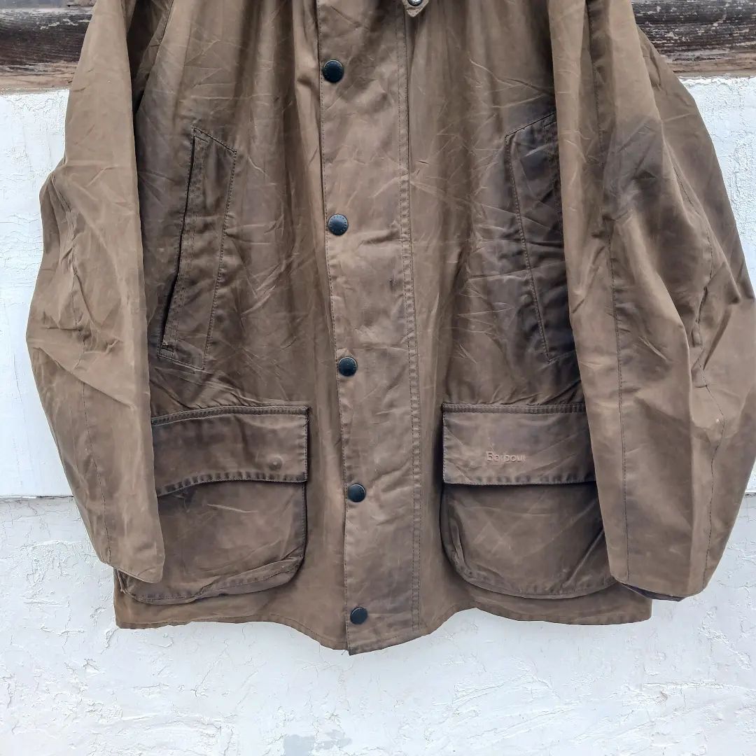 3クラウン Barbour BRISTOL Lサイズ カーキ ブラウン オイルド 3クラウン Barbour BRISTOL Lサイズ カーキ ブラウン オイルド