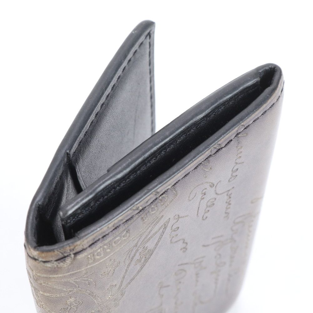  ベルルッティ カリグラフィ IMBUIA インブイア スクリット レザー カードケース 名刺入れ コンパクト 財布 メンズ RUE CK 12-2 名刺入れ 小物