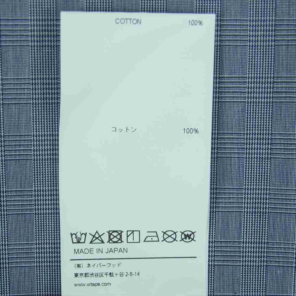 WTAPS ダブルタップス 23AW 232GWDT-SHM02 BD 02 LS COTTON BROADCLOTH ...