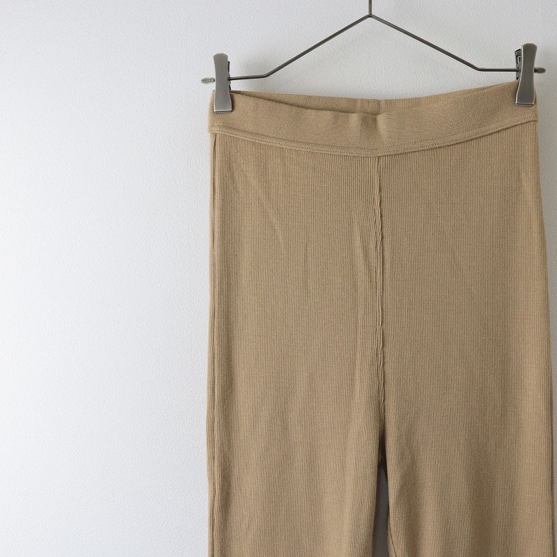 ドゥーズィエムクラス Deuxieme Classe Jersey Slit leggins/ベージュ  